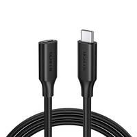 Ugreen 10387 cable USB USB 3.2 Gen 2 (3.1 Gen 2) 1 m USB C Negro