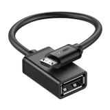Ugreen 10396 cable USB USB 2.0 0,12 m USB A Micro-USB B 0,48 Gbit/s Negro
