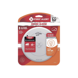 Alarma de Humo First Alert SM210L / Sensor Fotoelectrico / Batería de Litio Sellada de 10 Años / Luz de Seguridad / Rango de Temperatura 4.4°C a 37.8°C/ Cumple UL217, CSFM, NFPA 72, NFPA 101, ICC