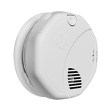Alarma de Humo con Interconexión Inalámbrica / Advertencia de Voz con Ubicación / Sensor Fotoeléctrico / Baterías AA Reemplazables / 85 dB a 10 pies /