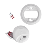Detector de Humo Autónomo, No Requiere Panel, Con Botón para Silenciar, Sensor por Ionización