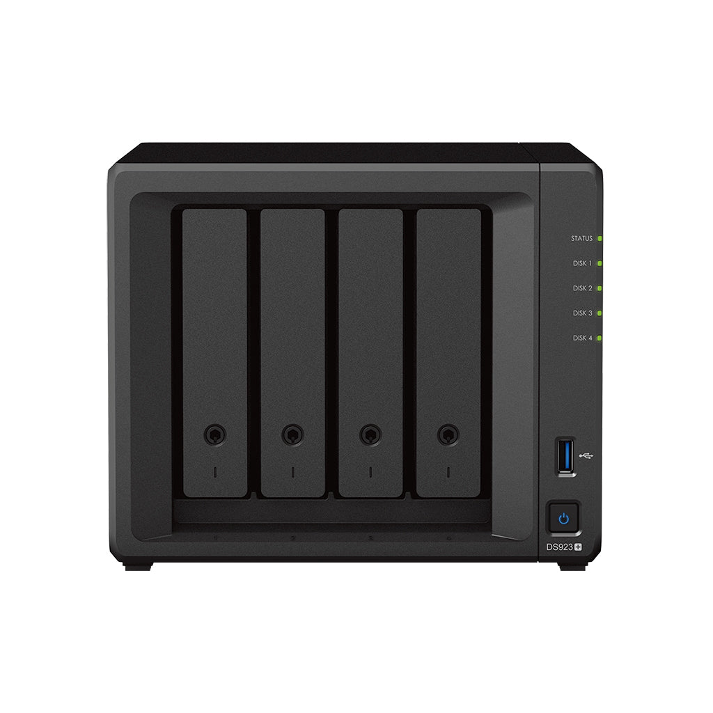 Synology DiskStation DS923+ servidor NAS o de almacenamiento Tower Ryzen Embedded R1600 4 GB DDR4L 0 TB DiskStation Mana