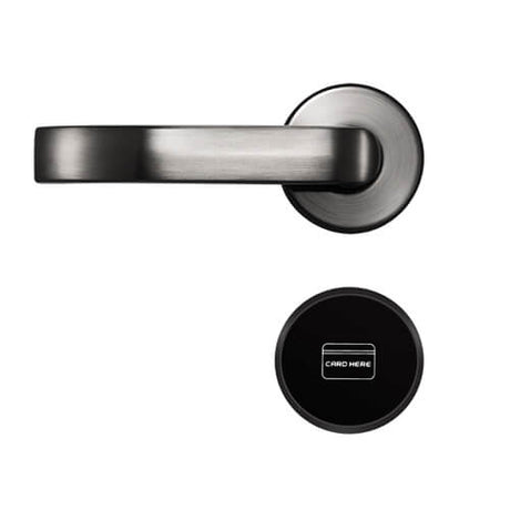 ZKTeco LH7500L cerradura inteligente Seguro de puerta inteligente, RF card, Acero inoxidable