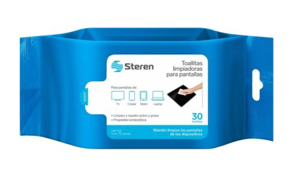 Steren LIM-126 toallita desinfectante 30 pieza(s)