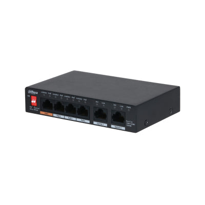 Dahua Technology DH-PFS3006-4GT-60 dispositivo de redes No administrado L2 6 Gigabit Ethernet (10/100/1000)