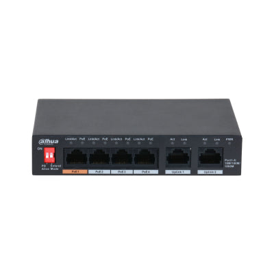Dahua Technology DH-PFS3006-4GT-60 dispositivo de redes No administrado L2 6 Gigabit Ethernet (10/100/1000)