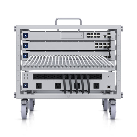 Ubiquiti U-Rack-6U-TL Base de estante, Acero al carbón, SPCC, Acero inoxidable