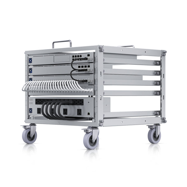 Ubiquiti U-Rack-6U-TL Base de estante, Acero al carbón, SPCC, Acero inoxidable