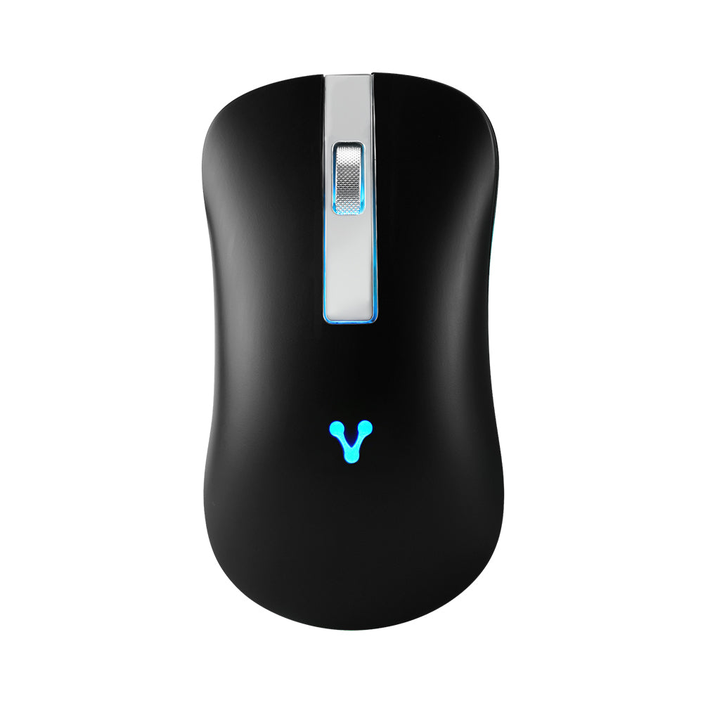 Vorago MO-305 ratón Oficina Ambidiestro RF inalámbrico Óptico 1600 DPI, Negro