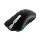 Vorago MO-305 ratón Oficina Ambidiestro RF inalámbrico Óptico 1600 DPI, Negro
