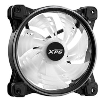 XPG HURRICANE120ARGBPWM-BKCWW sistemas de refrigeración para ordenadores Carcasa del ordenador Ventilador 12 mm 600 RPM