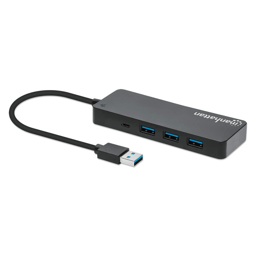 Manhattan Hub USB con 7 puertos USB-A 3.2 Hubs de interfaz 7 USB 3.2 Gen 1 (3.1 Gen 1) Type-A USB 3.2 Gen 1 (3.1 Gen 1)