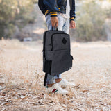 TechZone TZ21LBP03-B mochila Mochila casual Gris Nylon, Poliéster, Compartimento del portátil