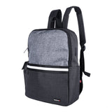 TechZone Glad B 15.6" mochila Mochila informal Negro, Gris Nylon, Poliéster