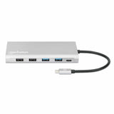 Manhattan Docking Station USB-C para Triple Monitor Laptop Alámbrico USB 3.2 Gen 1 (3.1 Gen 1) Type-C 4 2