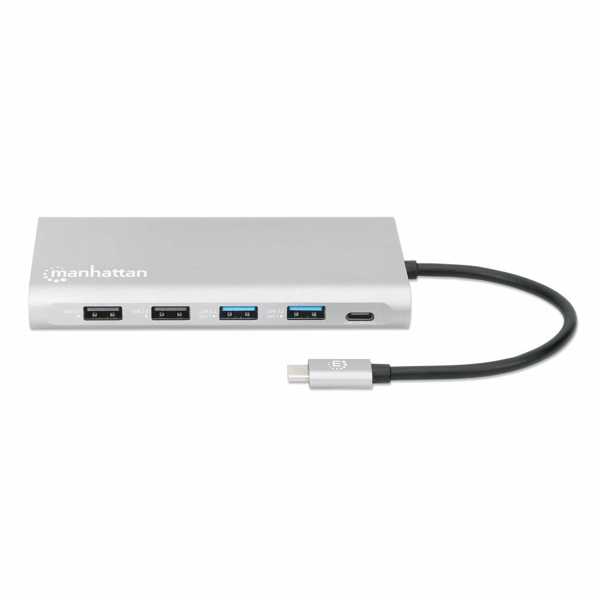 Manhattan Docking Station USB-C para Triple Monitor Laptop Alámbrico USB 3.2 Gen 1 (3.1 Gen 1) Type-C 4 2