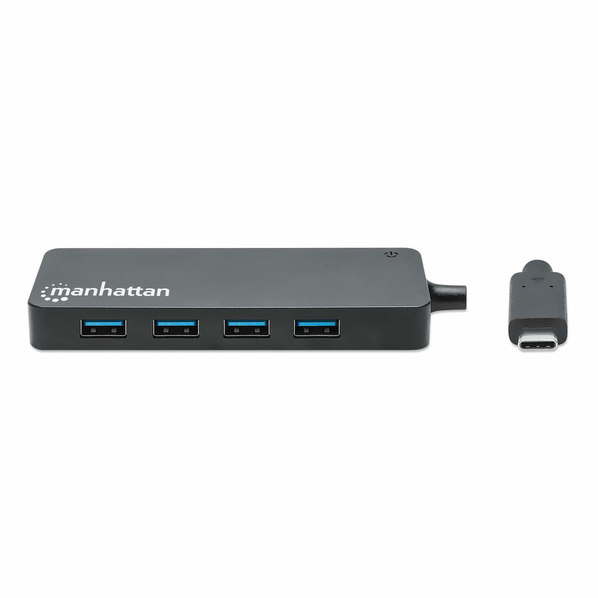 Manhattan 168410 hubs de interfaz USB Tipo C USB 3.2 Gen 1 (3.1 Gen 1) Type-A 1 7