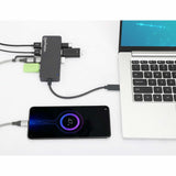 Manhattan 168410 hubs de interfaz USB Tipo C USB 3.2 Gen 1 (3.1 Gen 1) Type-A 1 7