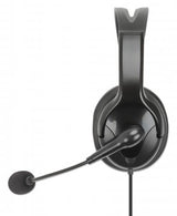 Manhattan 180849 Auriculares Auriculares Diadema Oficina/Centro de llamadas Monoaural