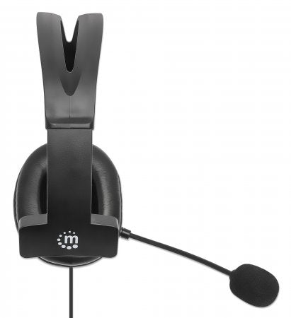 Manhattan 180849 Auriculares Auriculares Diadema Oficina/Centro de llamadas Monoaural