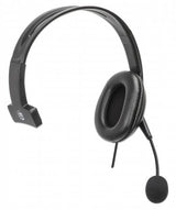 Manhattan 180849 Auriculares Auriculares Diadema Oficina/Centro de llamadas Monoaural