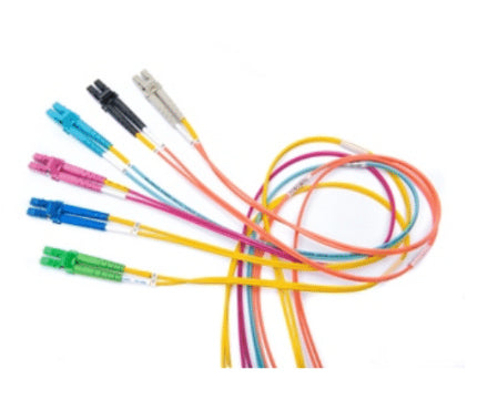 Belden FTSLC2MMPS01 Cable de fibra óptica e InfiniBand 2 m LC Azul, Amarillo
