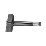 Kit de Operadores Abatibles FAAC 412 Para Puertas de 3 Metros y hasta 300 KG / Operadores no Reversibles y Con llave de Desbloqueo Manual
