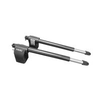 Kit de Operadores Abatibles FAAC 412 Para Puertas de 3 Metros y hasta 300 KG / Operadores no Reversibles y Con llave de Desbloqueo Manual