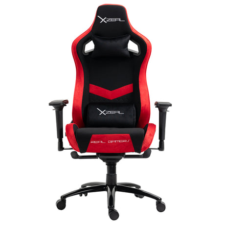 XZEAL XZSLT50 Silla para videojuegos universal Asiento acolchado Negro, Rojo