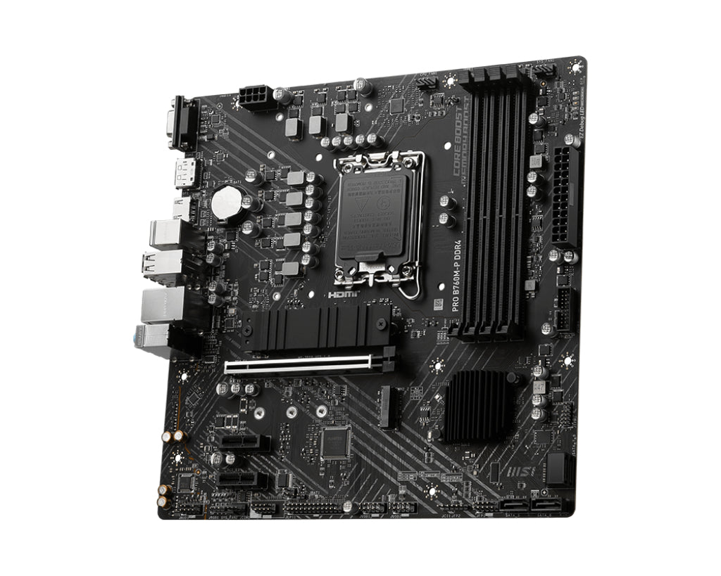 MSI PRO B760M-P placas base Intel LGA 1700 Intel® Pentium® Gold 128 GB