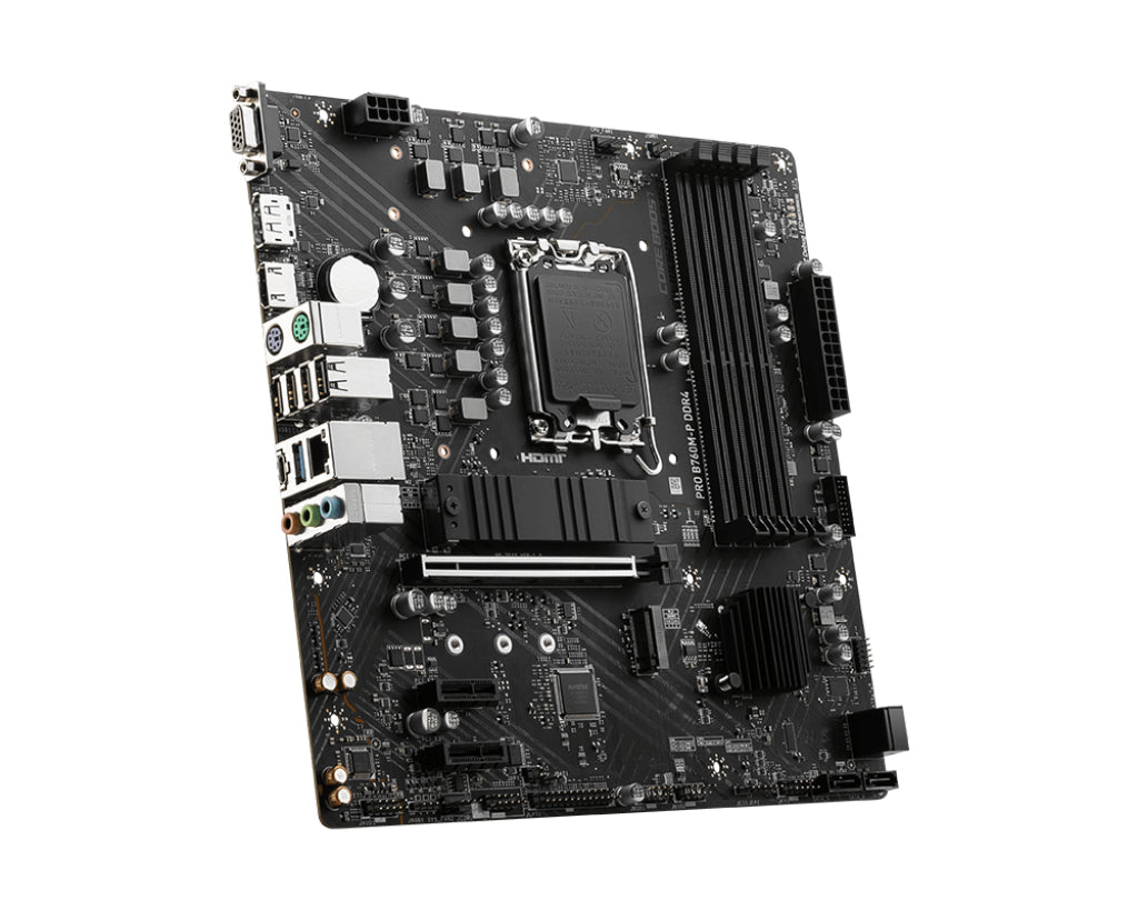 MSI PRO B760M-P placas base Intel LGA 1700 Intel® Pentium® Gold 128 GB