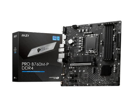 MSI PRO B760M-P placas base Intel LGA 1700 Intel® Pentium® Gold 128 GB