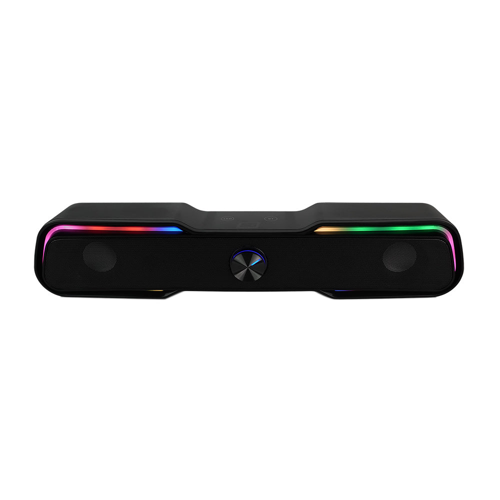 BOCINA START THE GAME BSP-350 BLUETOOTH/3.5MM, USB, ILUMINACIÓN RGB, NEGRO