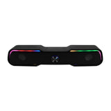 BOCINA START THE GAME BSP-350 BLUETOOTH/3.5MM, USB, ILUMINACIÓN RGB, NEGRO
