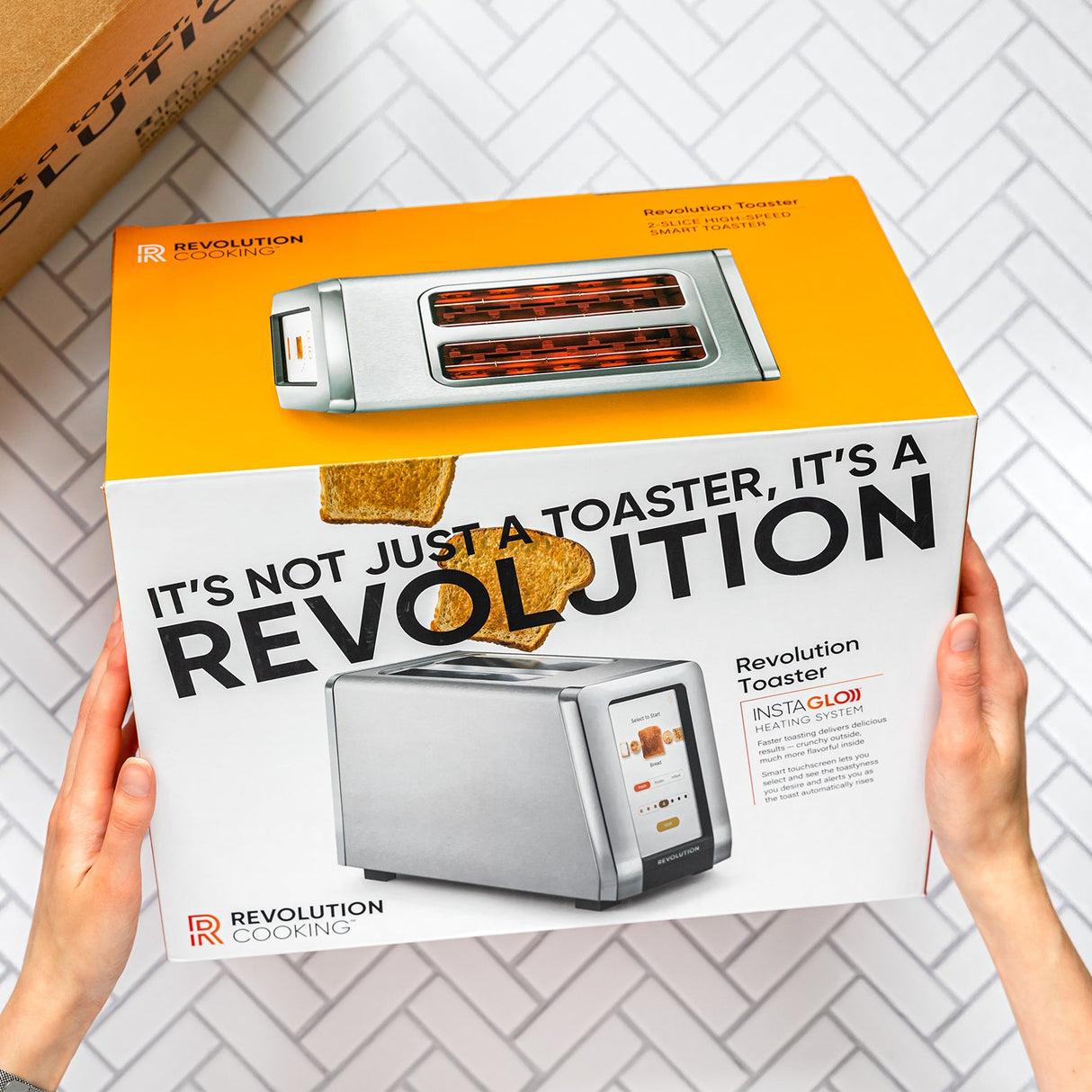Revolution Cooking InstaGLO R180 3 2 rebanada(s) 1500 W Acero, Botones, 120 V, 116.5 mm
