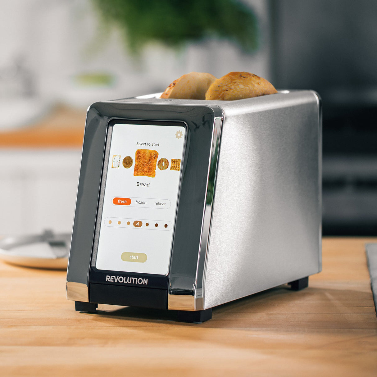 Revolution Cooking InstaGLO R180 3 2 rebanada(s) 1500 W Acero, Botones, 120 V, 116.5 mm