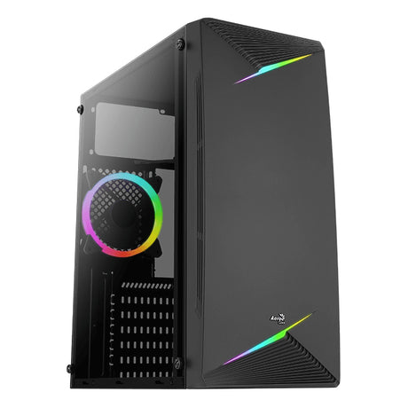 Gabinete Gaming AEROCOOL con 3 Ventiladores RGB, USB 3.0, ATX, 45cm Alto