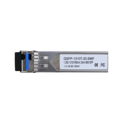 Dahua Technology GSFP-1310T-20-SMF módulo de conmutador de red Gigabit Ethernet, 1000 Mbit/s, Modo único, 20 kilometros