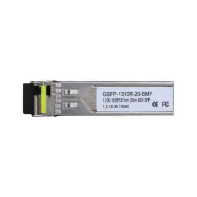 Dahua Technology GSFP-1310R-20-SMF módulos de red del transceptor Fibra óptica 1000 Mbit/s SFP Si