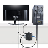 StarTech.com Extensor Alargador HDMI 4K por Cable CAT5/CAT6 Ethernet - Extensor de Vídeo 4K 60Hz HDR hasta 70m - Salida 