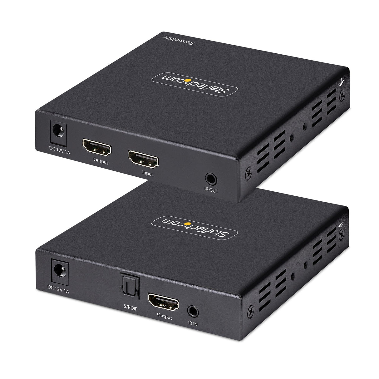 StarTech.com Extensor Alargador HDMI 4K por Cable CAT5/CAT6 Ethernet - Extensor de Vídeo 4K 60Hz HDR hasta 70m - Salida 