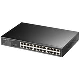 Cudy GS1024 dispositivo de redes Gigabit Ethernet (10/100/1000) Negro, Montaje en rack