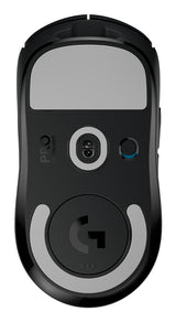 Logitech G PRO X SUPERLIGHT, Diestro, RF inalámbrico, 25600 DPI, 910-005879