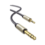 Ugreen 10625 cable de audio 1 m 2 x 6,35mm 3,5mm Negro