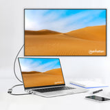 Manhattan 153706 Cable Derecho Derecho 0,15 m USB Tipo C