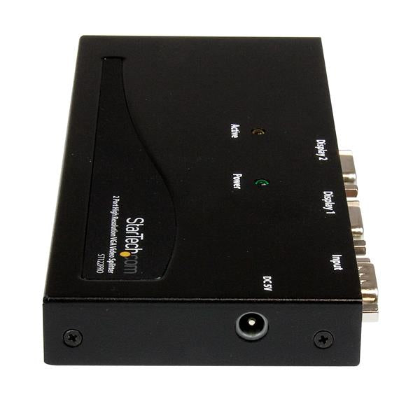 StarTech.com ST122PRO divisores de vídeo VGA 2x VGA 2 Negro