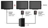 StarTech.com Adaptador de Vídeo Externo USB a VGA - Tarjeta Gráfica Externa Cable - 1920x1200 adaptadores gráficos usb USB tipo A 2.0 1 Si