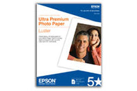 Epson Ultra Premium Photo Paper Luster - 8.5" x 11" - 50 Sheet Papel 240 g/m² 10 µm 97 % 8.5 x 11"