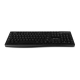 Vorago KM-200 V2 teclado Universal RF inalámbrico QWERTY Español Negro, Tamaño completo (100%)