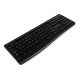 Vorago KM-200 V2 teclado Universal RF inalámbrico QWERTY Español Negro, Tamaño completo (100%)